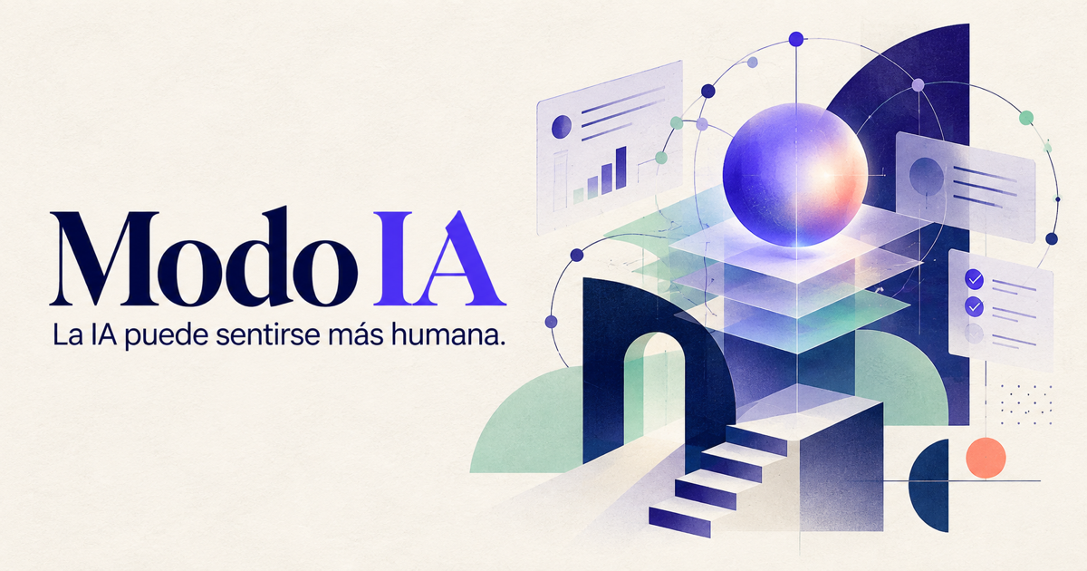 Modo IA: la inteligencia artificial explicada con claridad.
